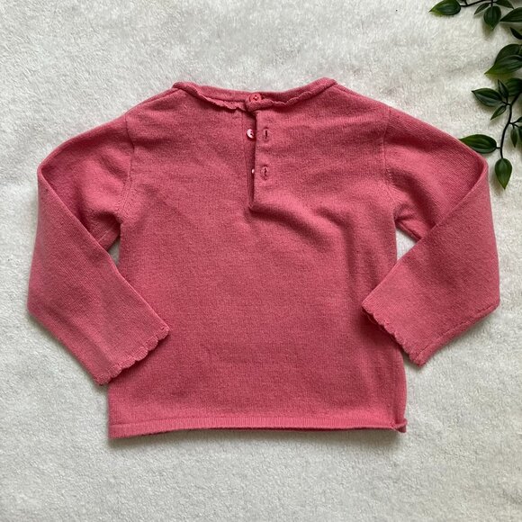 Mayoral Toddler Baby Sweater Set 12M | Pink GUC + Bonus Navy (Flawed) - Picture 10 of 16